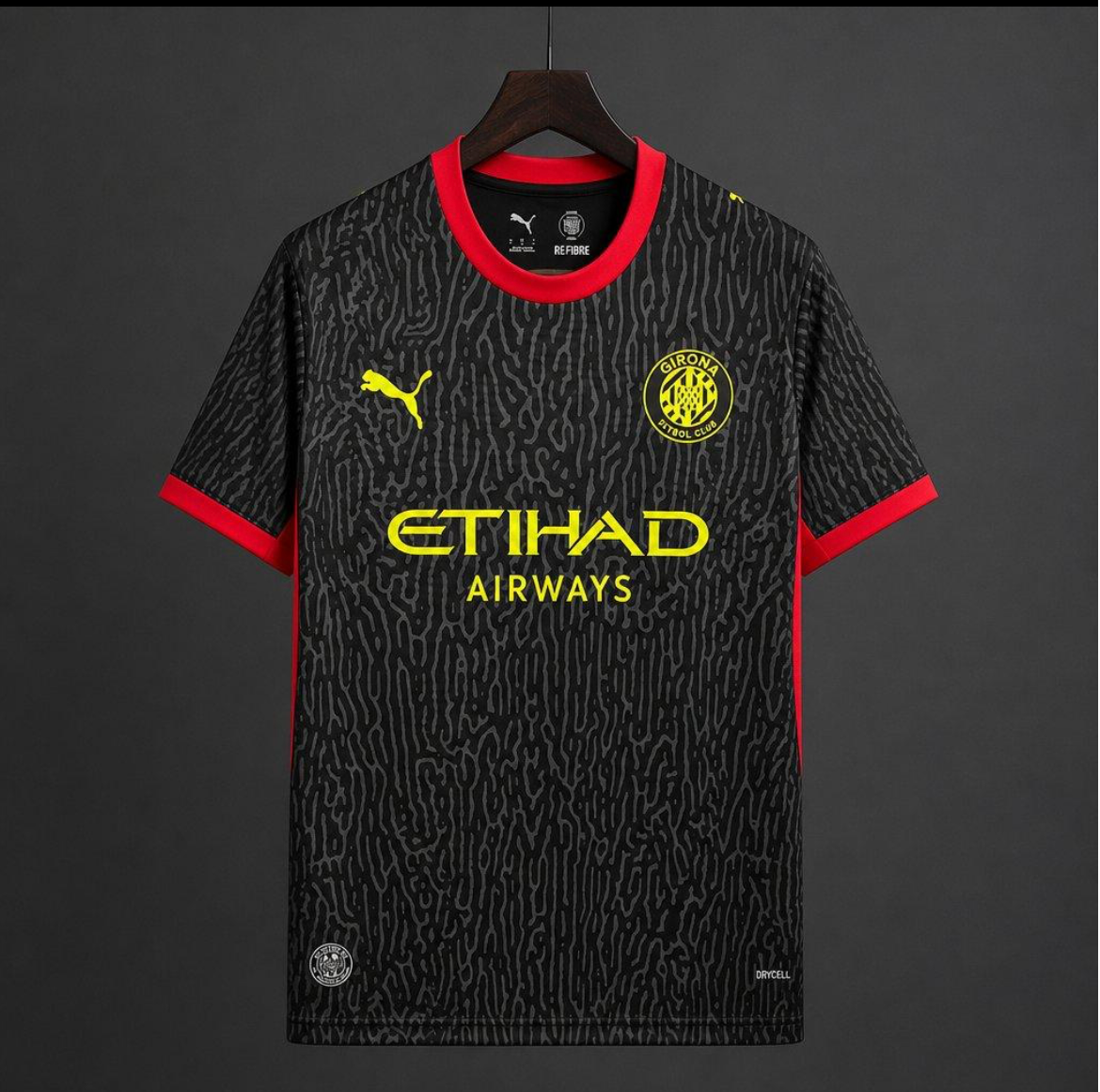 Maillot Gérone Extérieur Noir 26-27