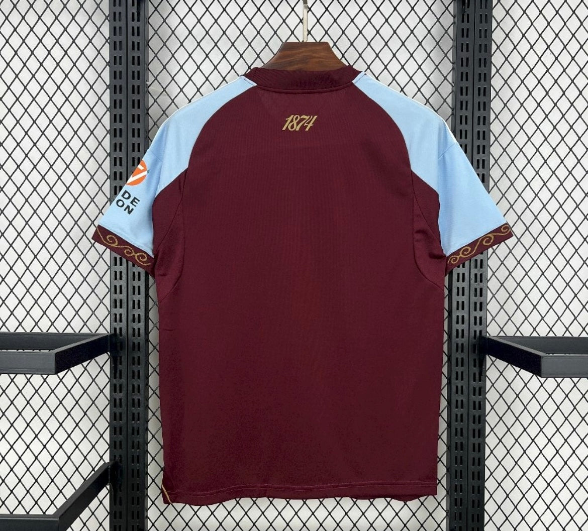 Maillot Aston Villa domicile 25-26