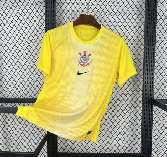 Maillot Gardien jaune Corinthians 25-26