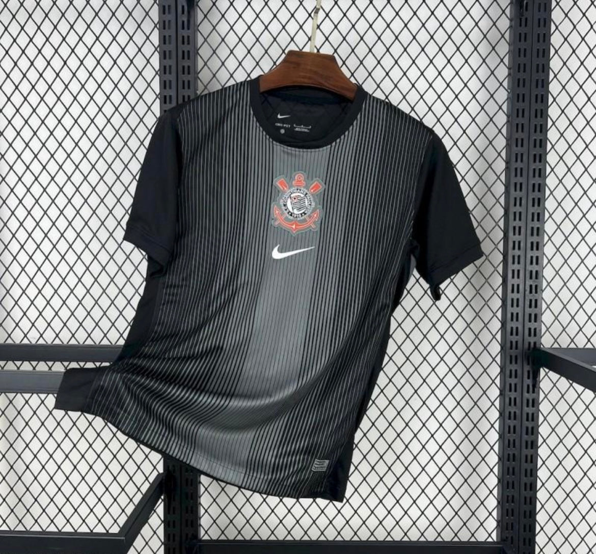 Maillot gardien noir  Corinthians 25-26
